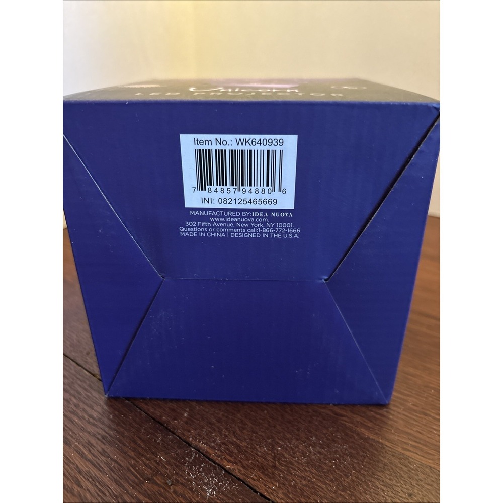 Urban Shop UNICORN LED PROJECTOR, Color Effects, Rotating, Timer, New In Box - Picture 6 of 6